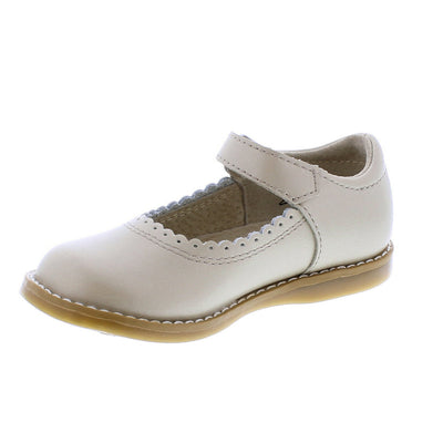 Footmates Allie – Soft Gold Leather Dress Shoe