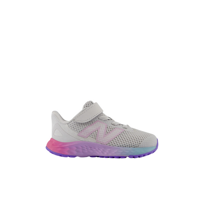 Fresh Foam Arishi v4 – Grey with Pink and Lilac (Toddler)