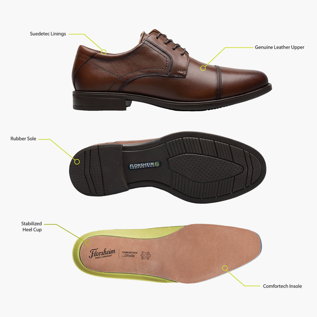 Midtown Plain Toe Oxford | Men’s Oxford
