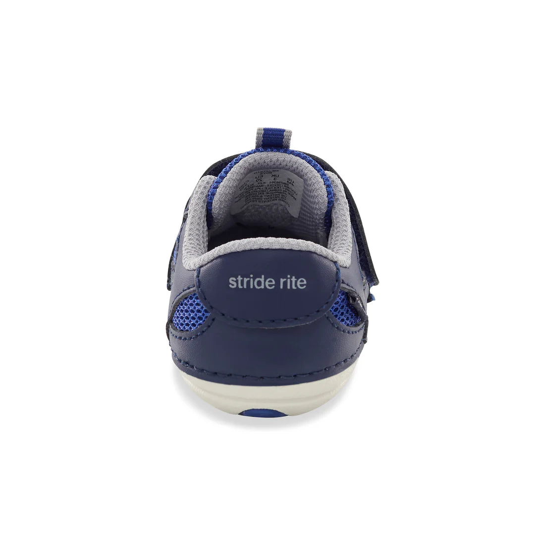 Stride Rite Apollo Blue Sneakers for Kids - Back View