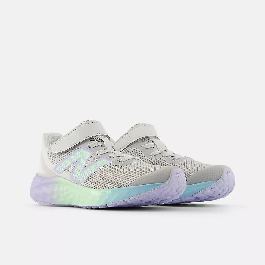 New Balance Fresh Foam Arishi H&L Grey Purple (Big Kid)