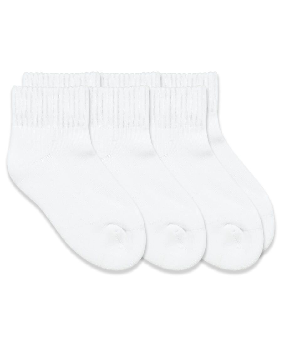 Quarter Length Crew Socks - 3 per pack