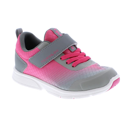 Turbo - Fuchsia / Gray by Tsukihoshi - Ponseti's Shoes