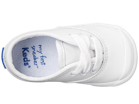 Champion (Infant) - White Leather by Keds - Ponseti's Shoes