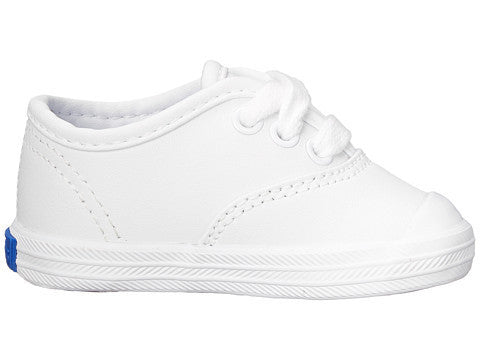 Champion (Infant) - White Leather by Keds - Ponseti's Shoes