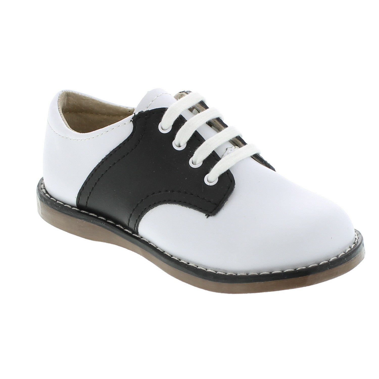 White & Black School Shoes
