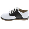 Cheer - White & Black Saddle by Footmates - Ponseti's Shoes