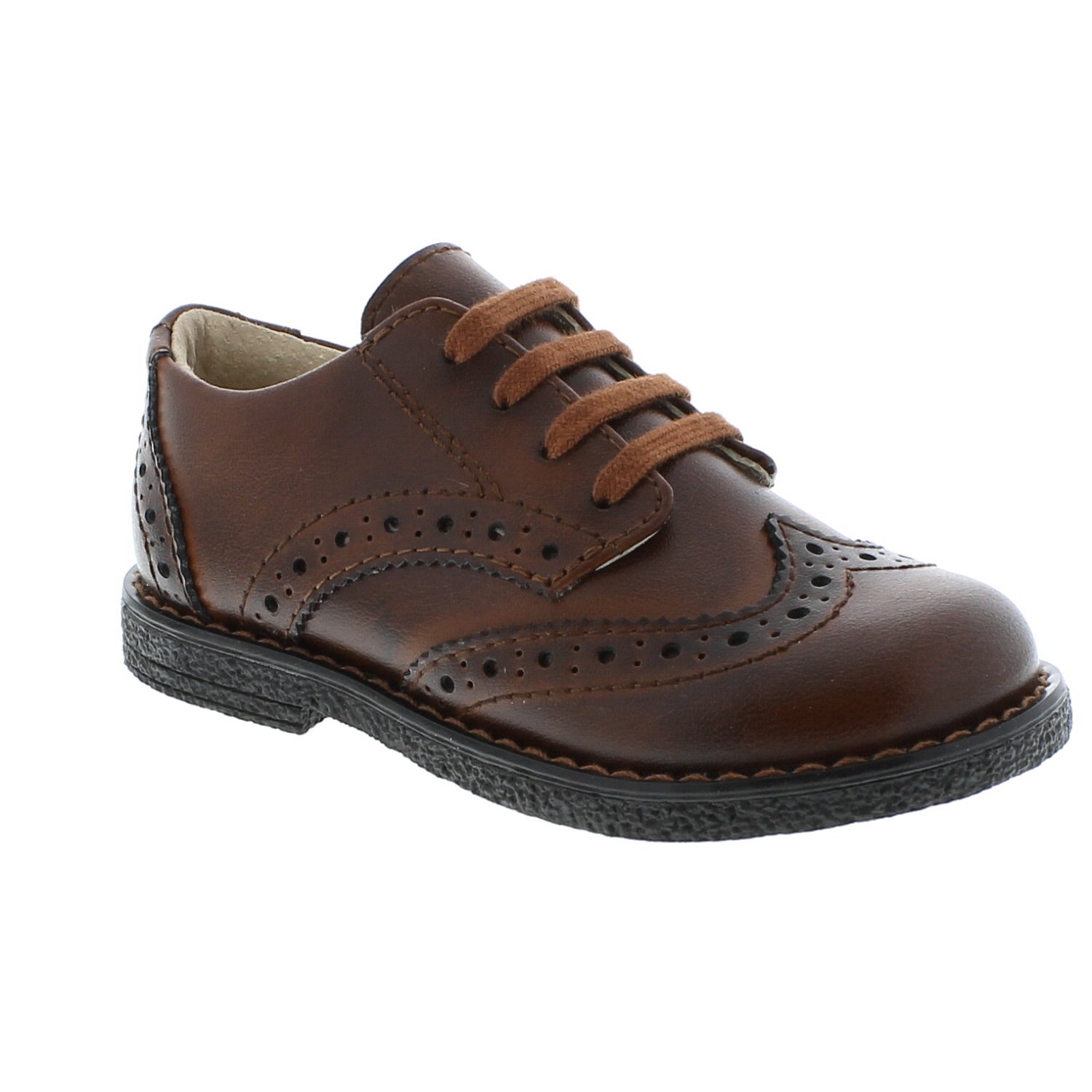 Logan - Cognac Burnished by Footmates - Ponseti's Shoes