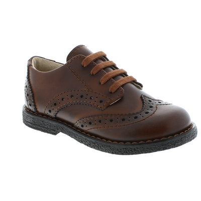 Logan - Cognac Burnished by Footmates - Ponseti's Shoes