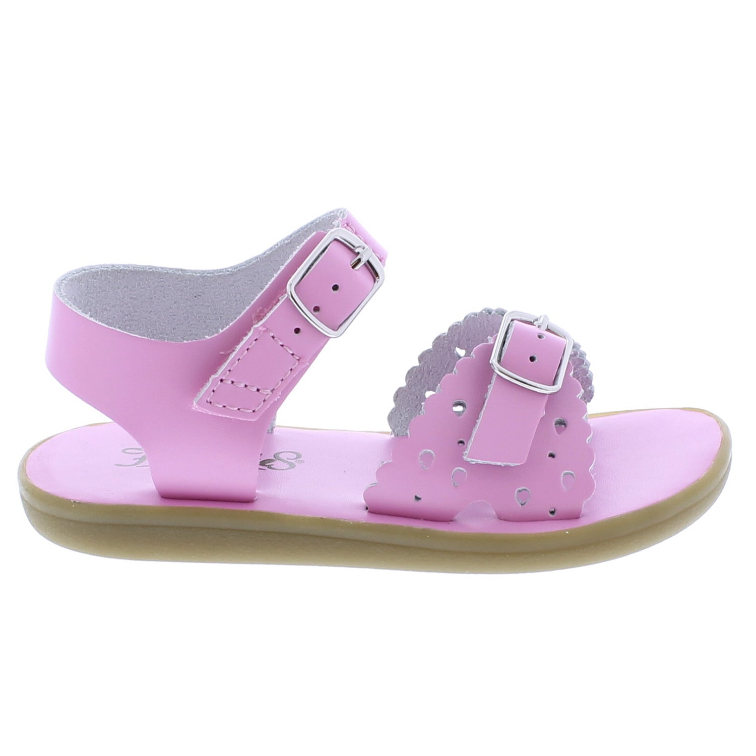 Eco-Ariel Velcro Bubblegum Pink Sandal – Lightweight, Breathable & Fun Kids’ Shoe