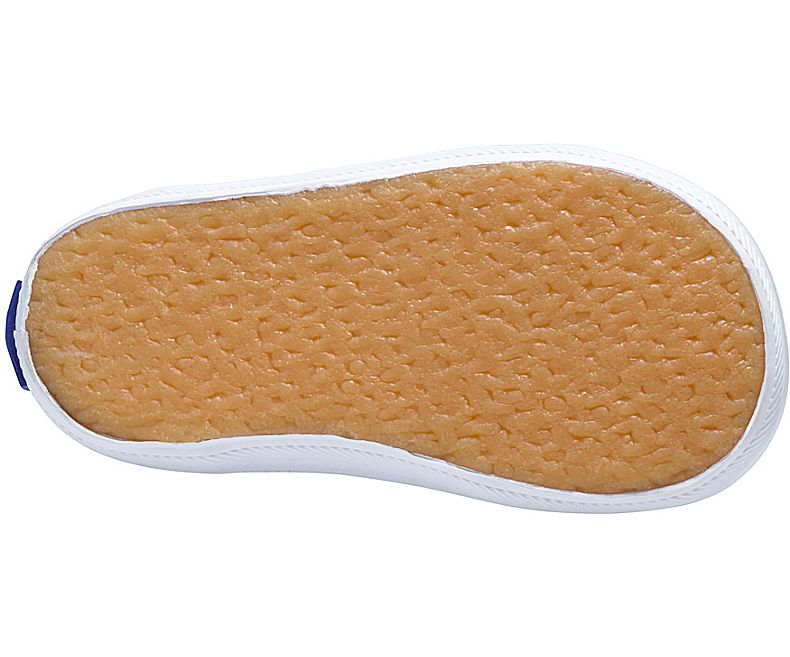 Champion T-Strap - White Leather by Keds - Ponseti's Shoes