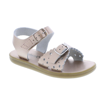 Eco-Ariel Velcro Rose Gold Sandal – Lightweight, Durable & Eco-Friendly Kids’ Shoe
