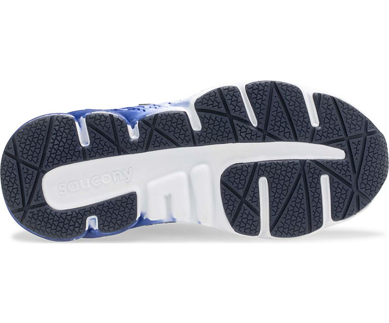 Wind Velcro- Navy by Saucony - Ponseti's Shoes