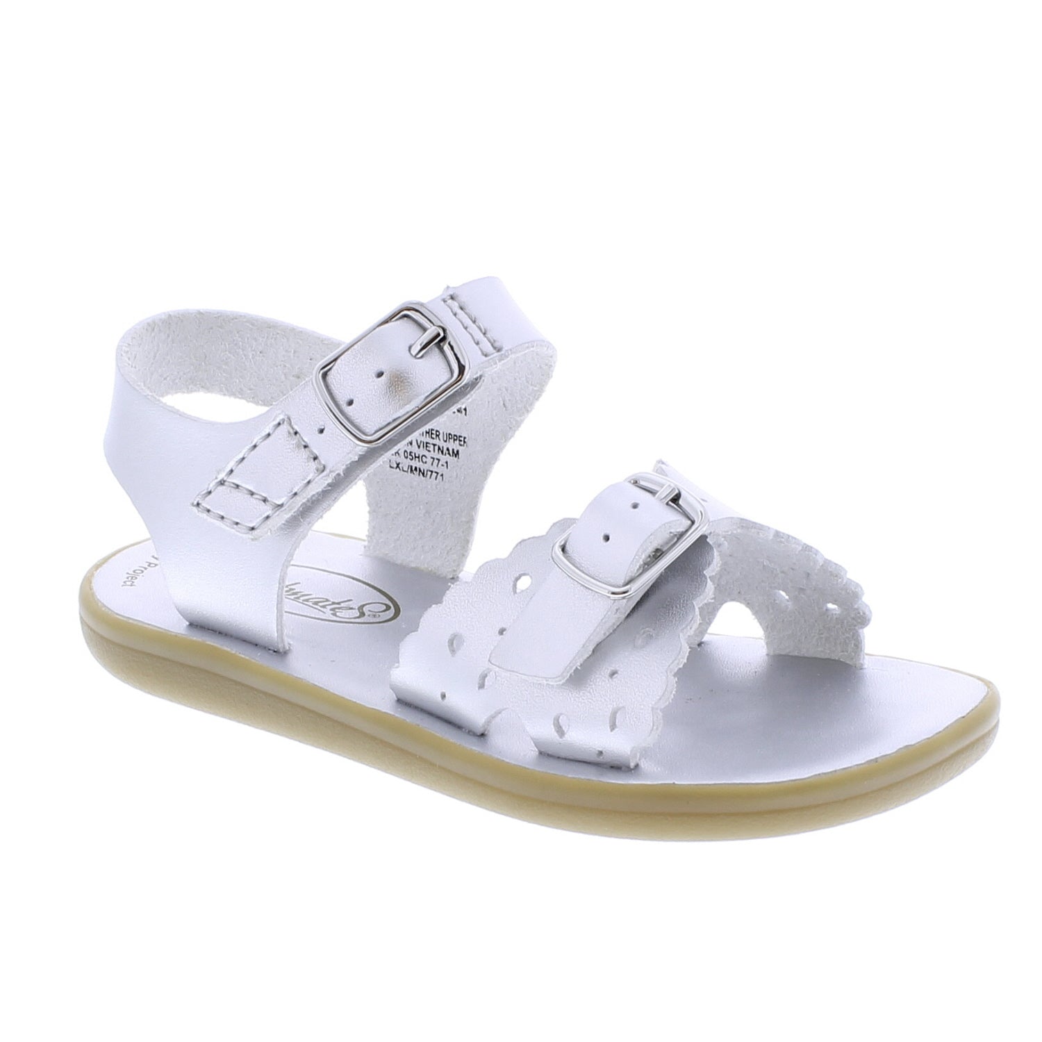 Eco-Ariel Velcro Silver Sandal – Stylish, Durable & Comfortable Summer Shoe for Kids