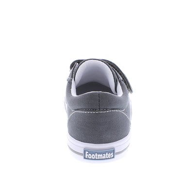 Jordan - Gray Velcro, Canvas