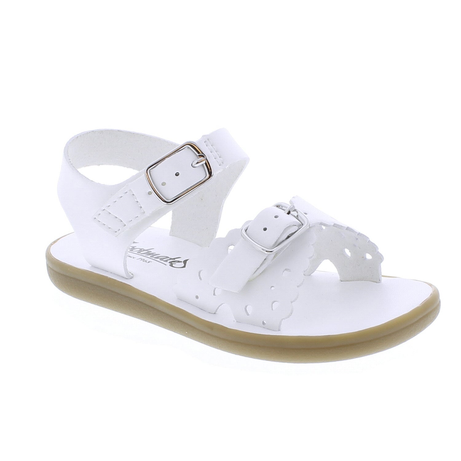 Eco-Ariel Velcro White Sandal – Lightweight & Stylish Kids’ Summer Shoe