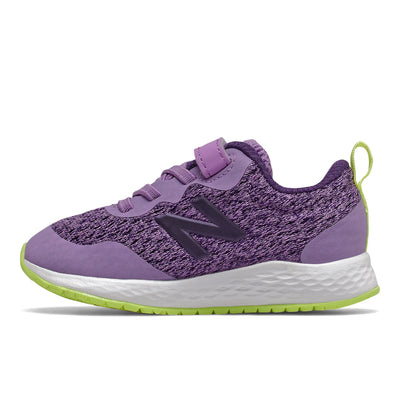 Fresh Foam Arishi - Neo Violet with Black Plum & Lemon Slush by New Balance - Ponseti's Shoes