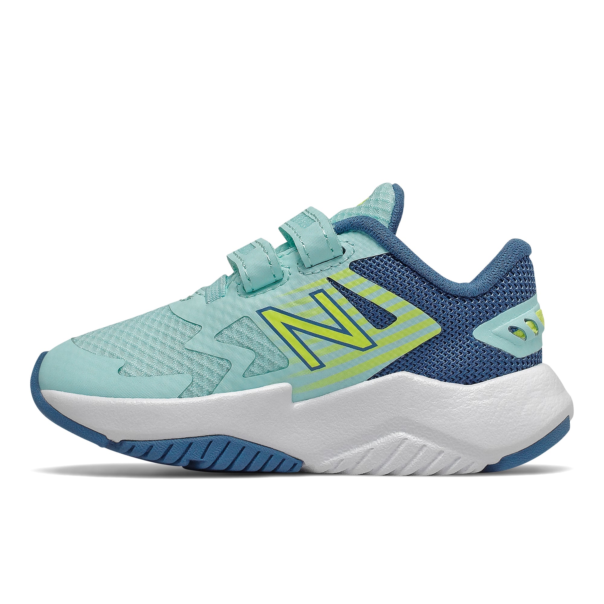 Rave Run - Bali Blue / Mako Blue / Lemon Slush by New Balance - Ponseti's Shoes