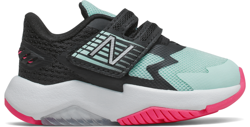 Rave Run - White / Mint / Black / Alpha Pink Velcro