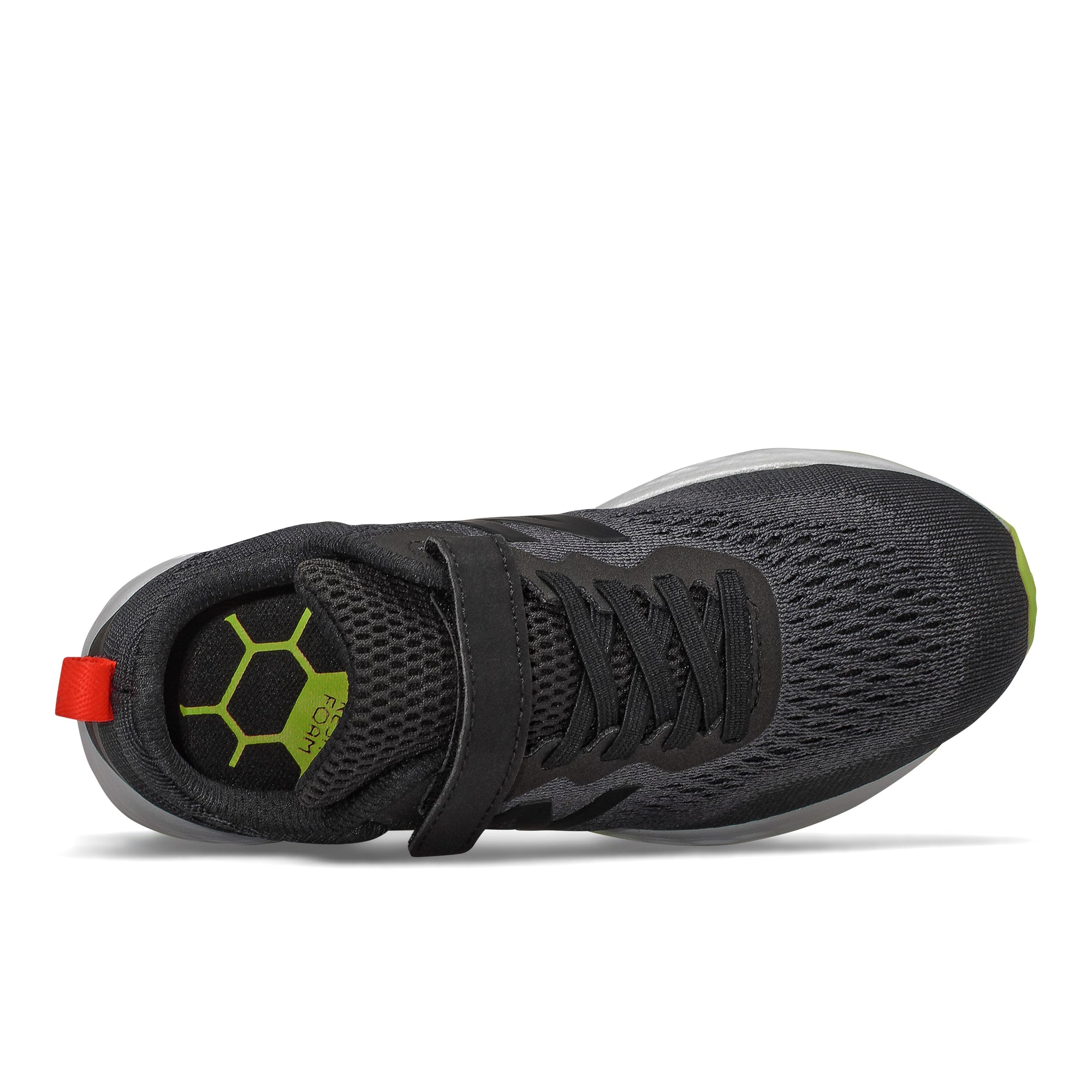 Fresh Foam Arishi - Black with Lemon Slush & Neo Flame by New Balance - Ponseti's Shoes