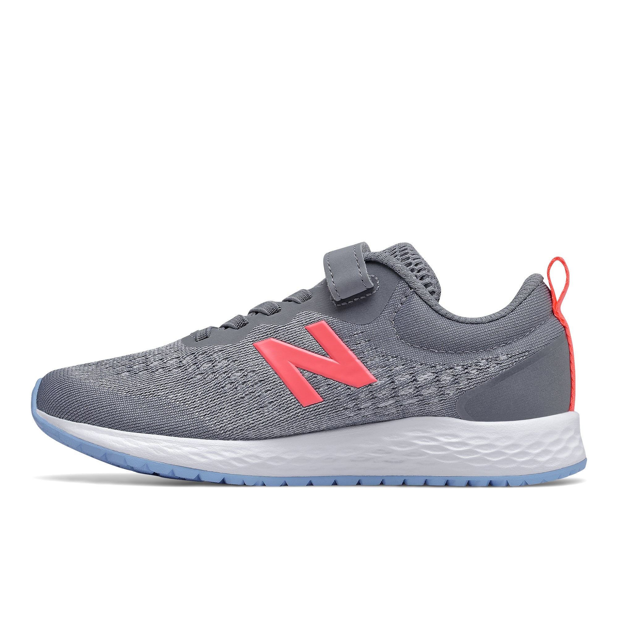 Fresh Foam Arishi - Gunmetal with Tahitian Pink & Team Carolina by New Balance - Ponseti's Shoes