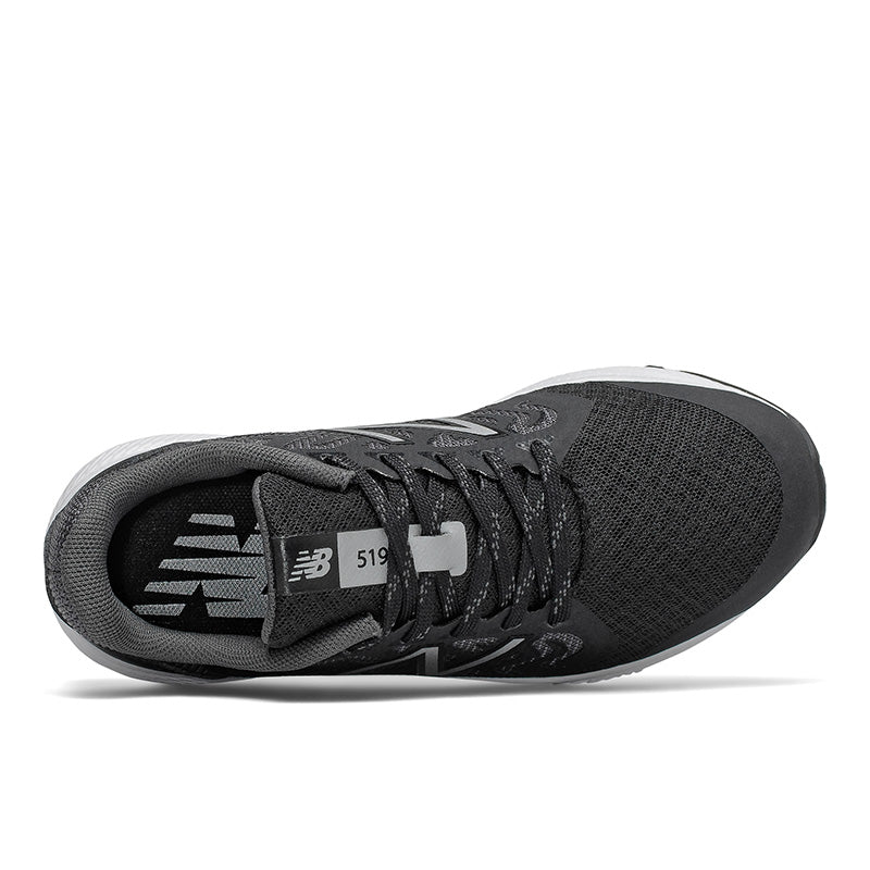 New Balance 519 - Boys Black / Magnet by New Balance - Ponseti's Shoes
