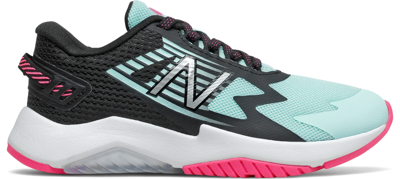 Rave Run - White Mint / Black / Alpha Pink Lace