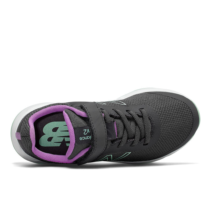 New Balance 455 - Girls Magnet / Neo Violet / Neo Mint by New Balance - Ponseti's Shoes