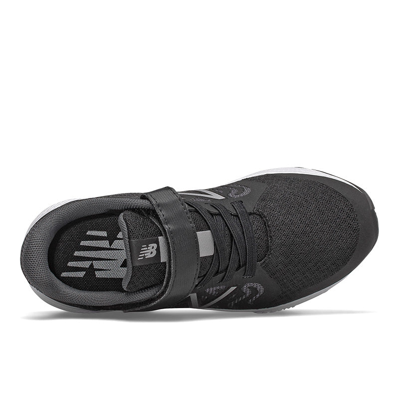 New Balance 519 - Boys Black / Magnet by New Balance - Ponseti's Shoes