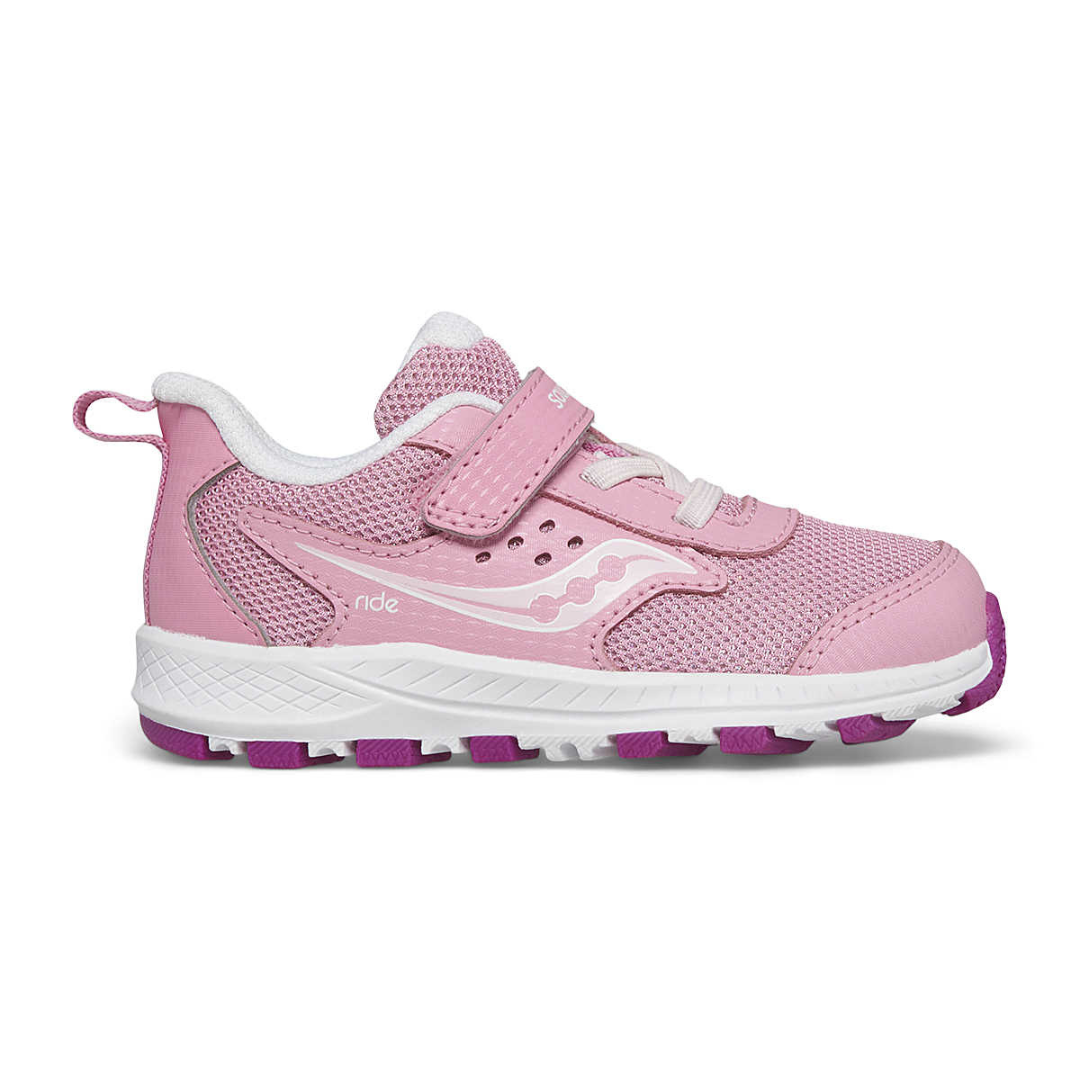 Stride Rite Ride JR little kid sneaker in pink with cushioned midsole and lightweight design