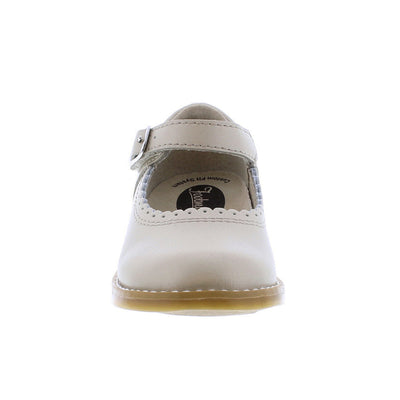 Footmates Allie – Soft Gold Leather Dress Shoe