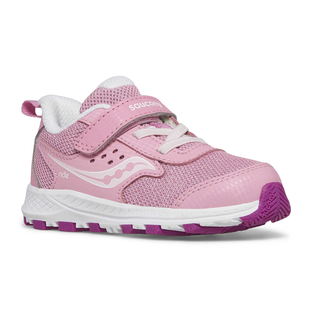 Stride Rite Ride JR little kid sneaker in pink with cushioned midsole and lightweight design