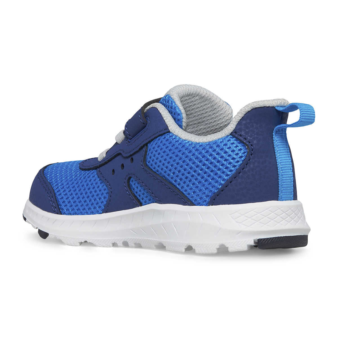 Saucony Ride JR – Blue/Silver (Little Kid)