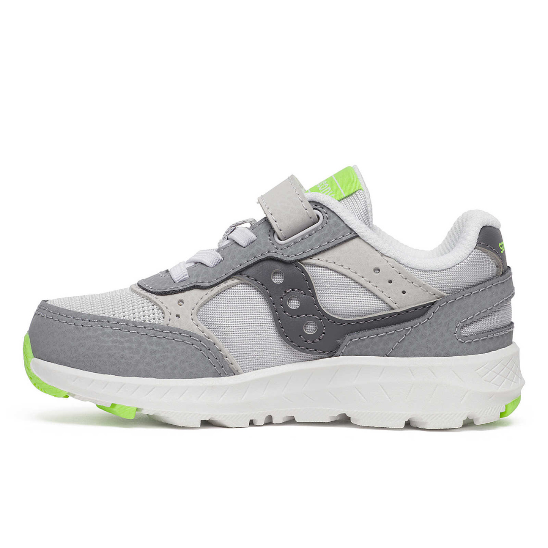 Eclipse Jr - White / Grey / Lime