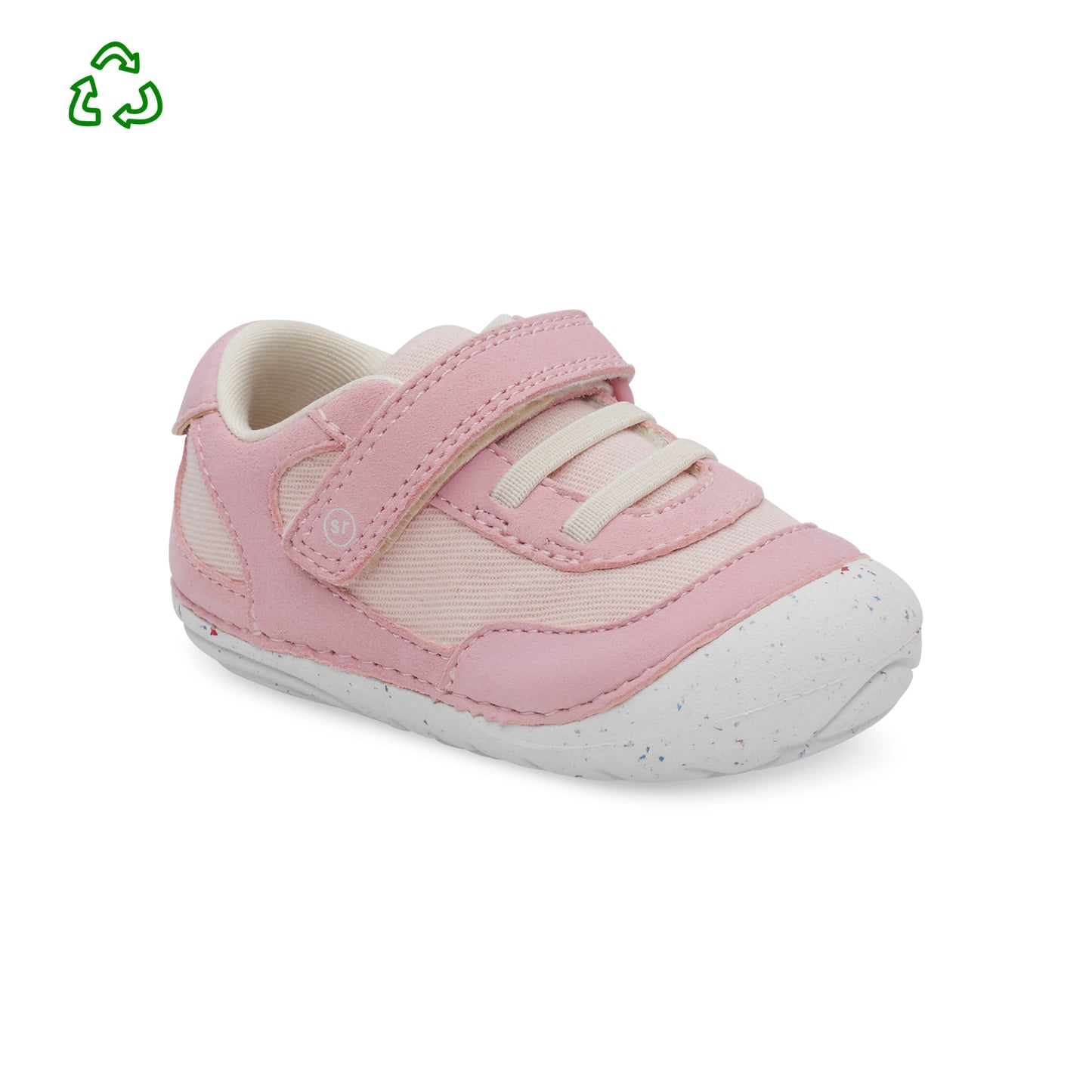 Eco-Friendly Pink Stride Rite Sprout Infant Walking Shoe Size 3-5 Medium and Wide Width