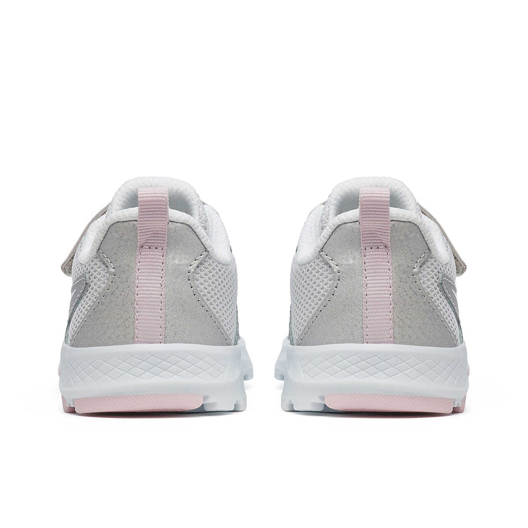 Saucony Ride JR – Silver/Pink (Little Kid)