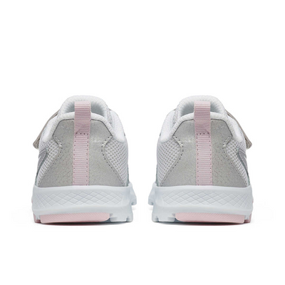 Saucony Ride JR – Silver/Pink (Little Kid)