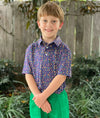 Alon Carnival Boys' Performance Polo: Durable & Comfortable Kids' Shirts