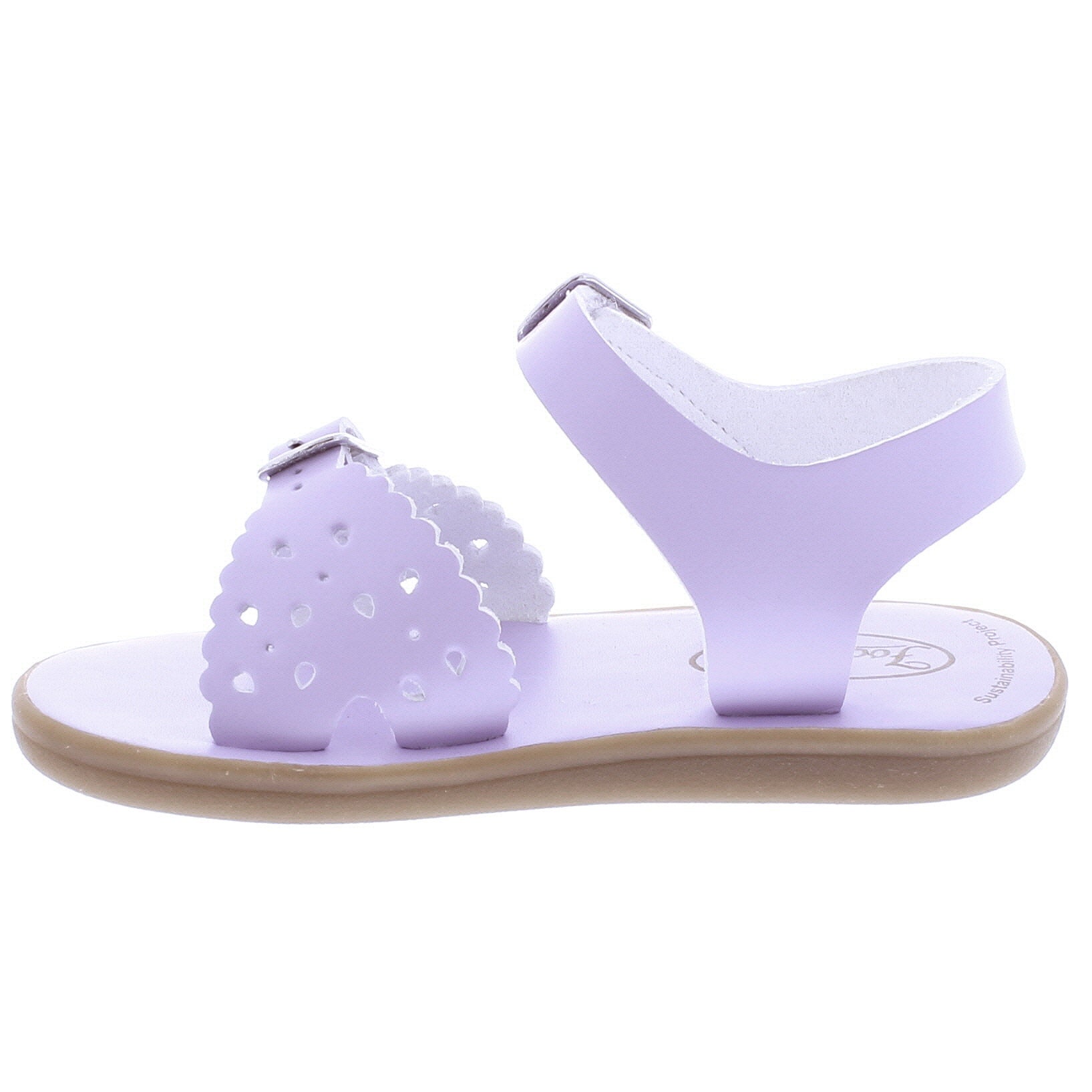 Eco-Ariel Velcro Lavender Sandal – Lightweight, Breathable & Stylish Kids’ Shoe