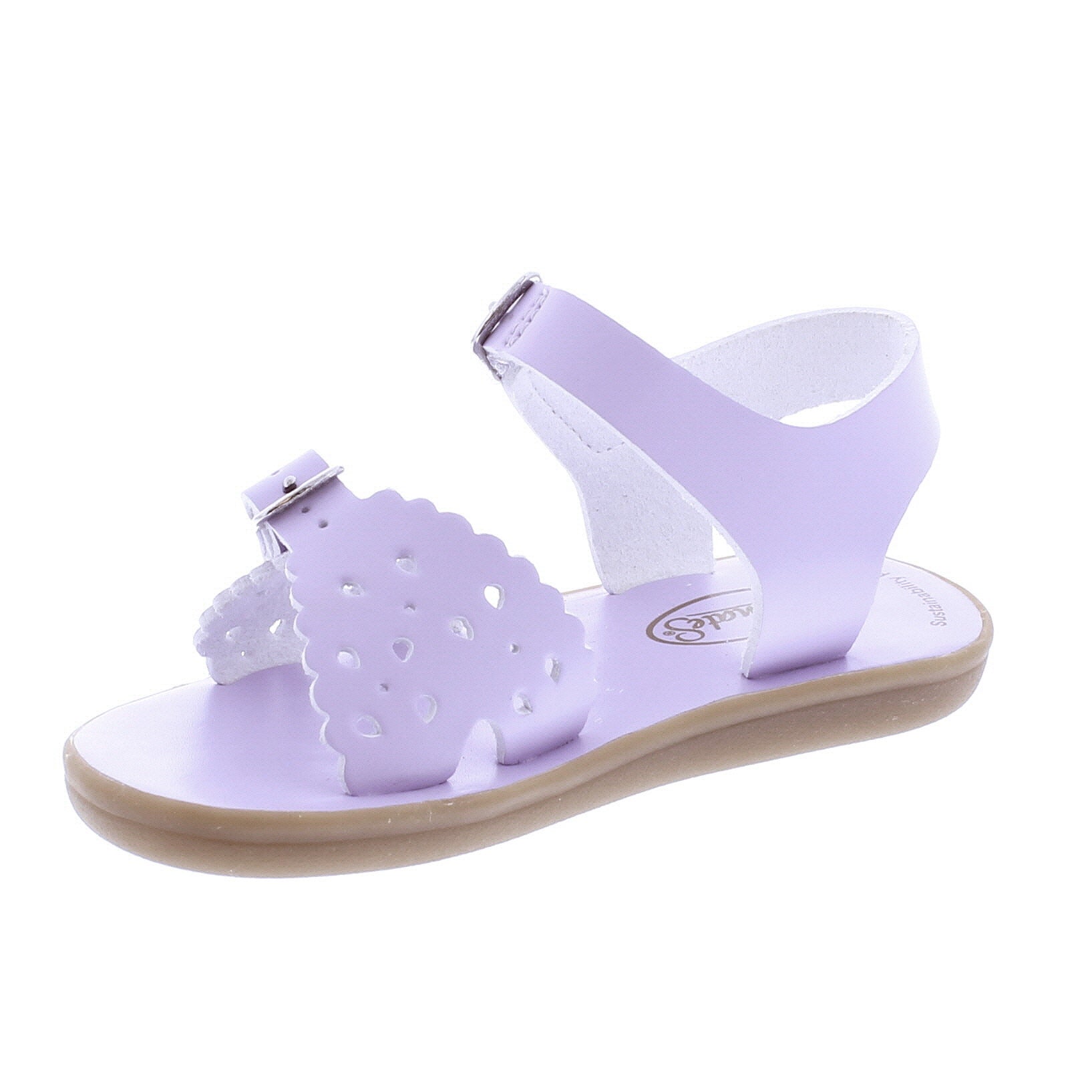 Eco-Ariel Velcro Lavender Sandal – Lightweight, Breathable & Stylish Kids’ Shoe