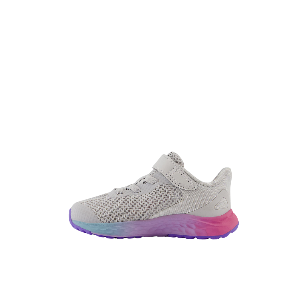 Fresh Foam Arishi v4 – Grey with Pink and Lilac (Toddler)