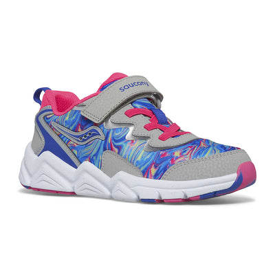 Saucony Flash A/C 3.0 – Grey/Pink/Blue