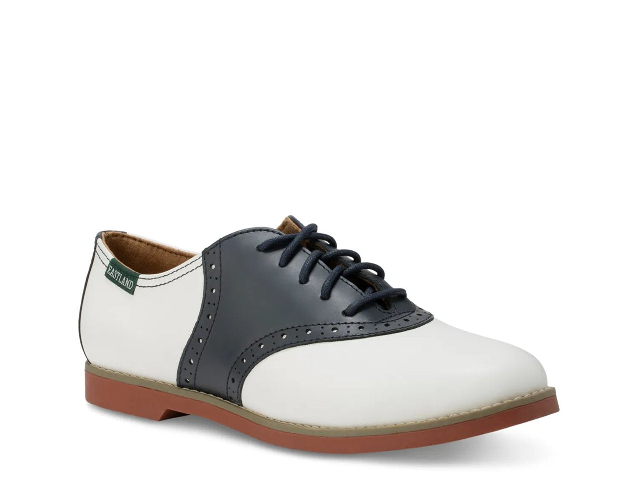 Sadie Saddle Shoe – Navy/White