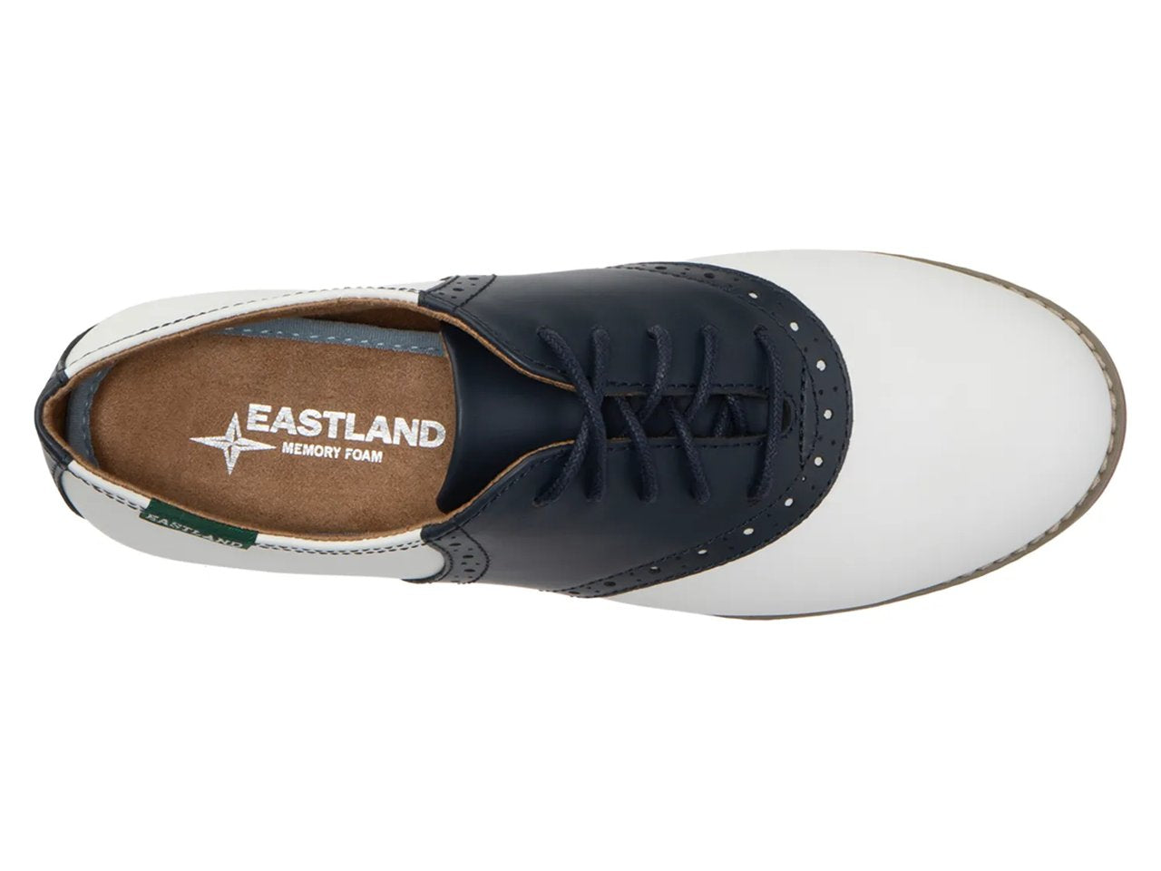 Sadie Saddle Shoe – Navy/White