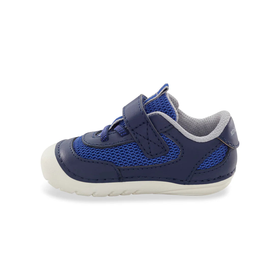 Stride Rite Apollo Blue Sneakers for Kids - Detail of Mesh Upper