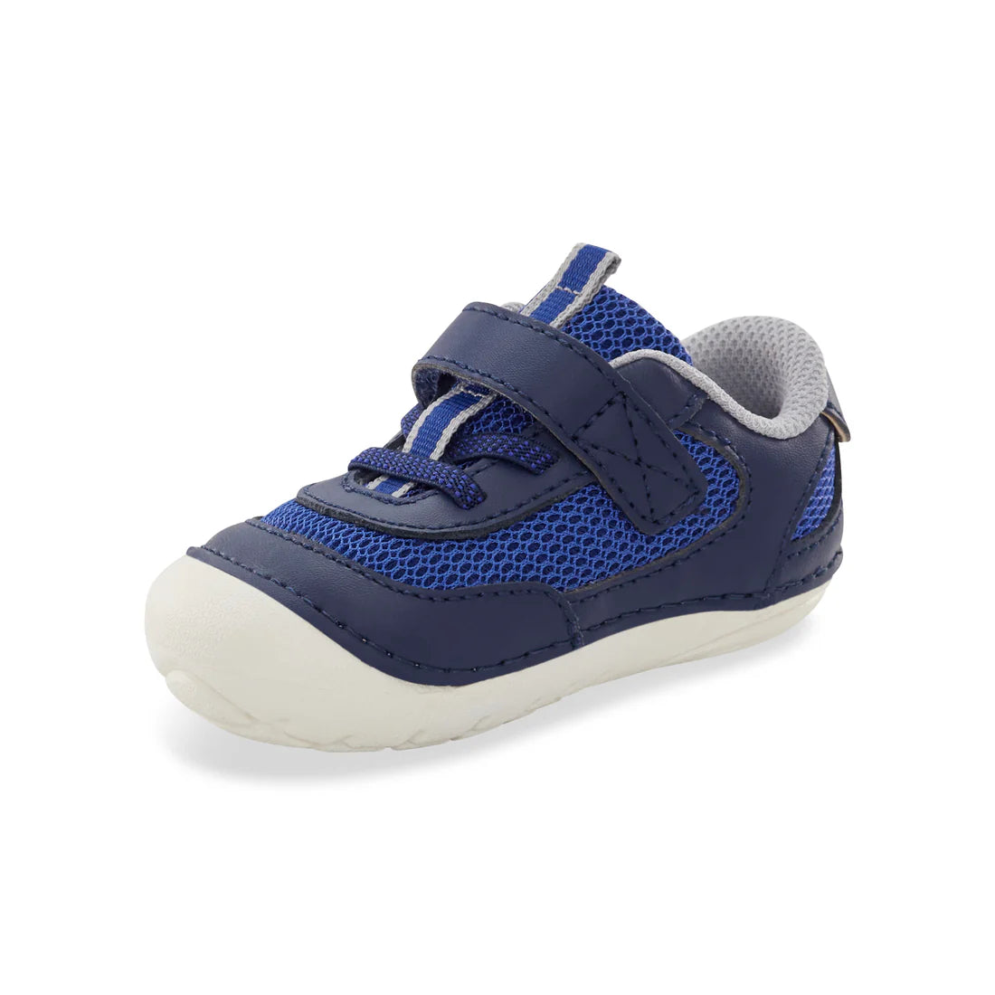 Stride Rite Apollo Blue Sneakers for Kids - Side View