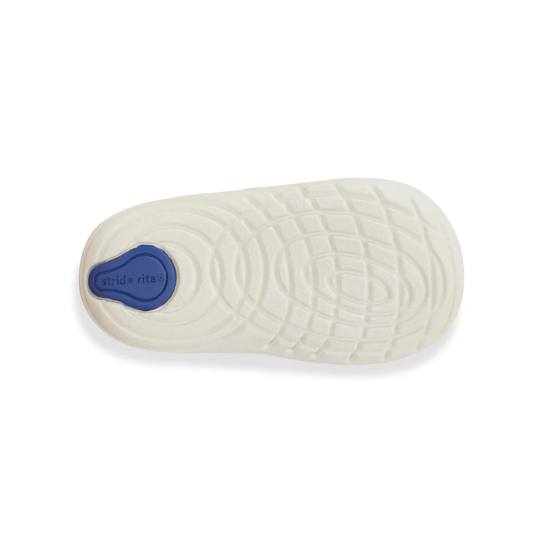 Stride Rite Apollo Blue Sneakers for Kids - Close-up of Sole