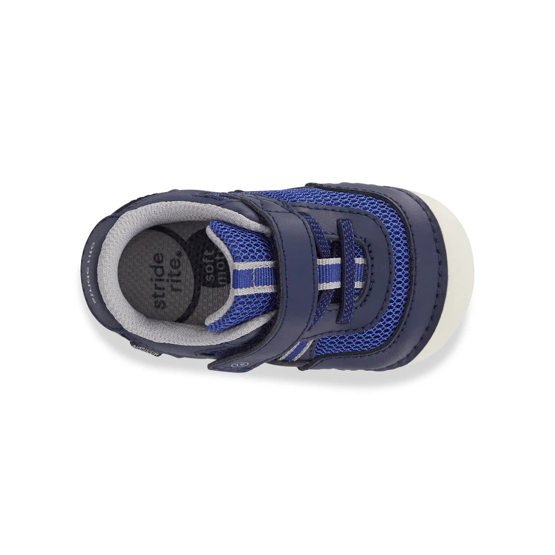 Stride Rite Apollo Blue Sneakers for Kids - Top View