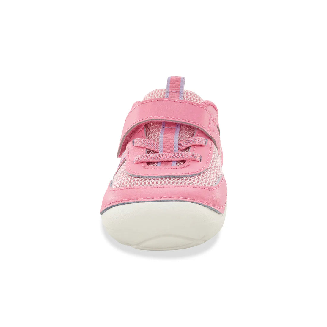 Stride Rite Apollo Pink Sneakers for Kids - Front View