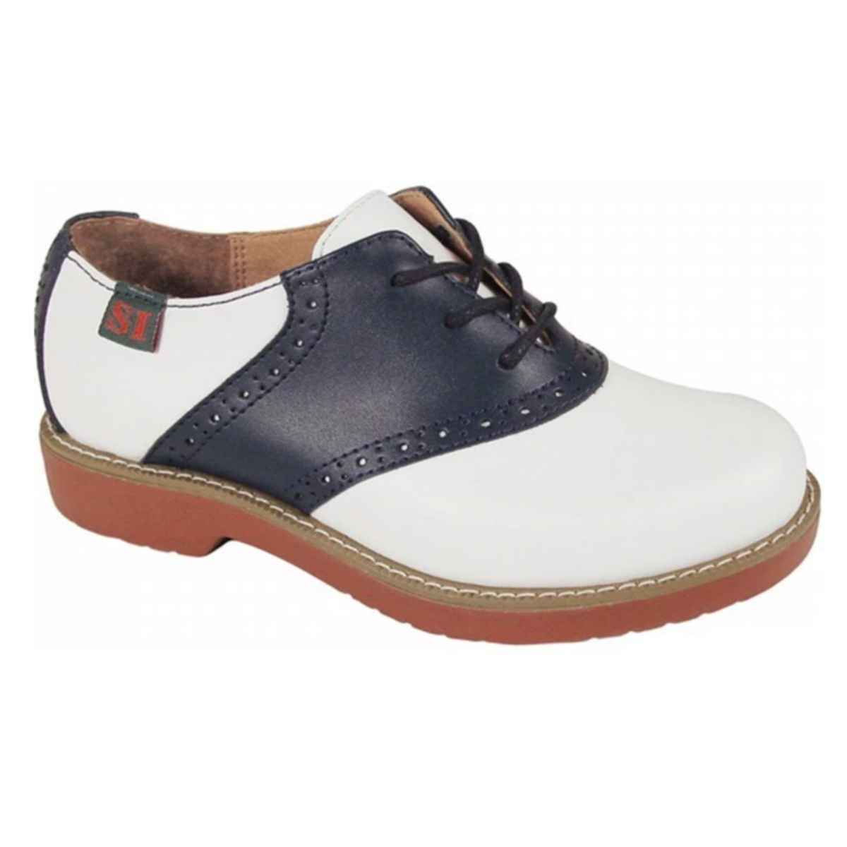 Keds saddle shoes navy best sale